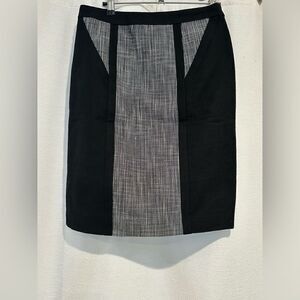 Calvin Klein - Black and White Pencil Skirt